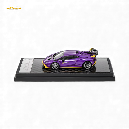 (Pre-Order) LCD Lamborghini Huracan STO Purple 1:64