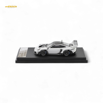 HKM 911 (992) GT3 R Rennsport - White/Carbon Hood 1:64