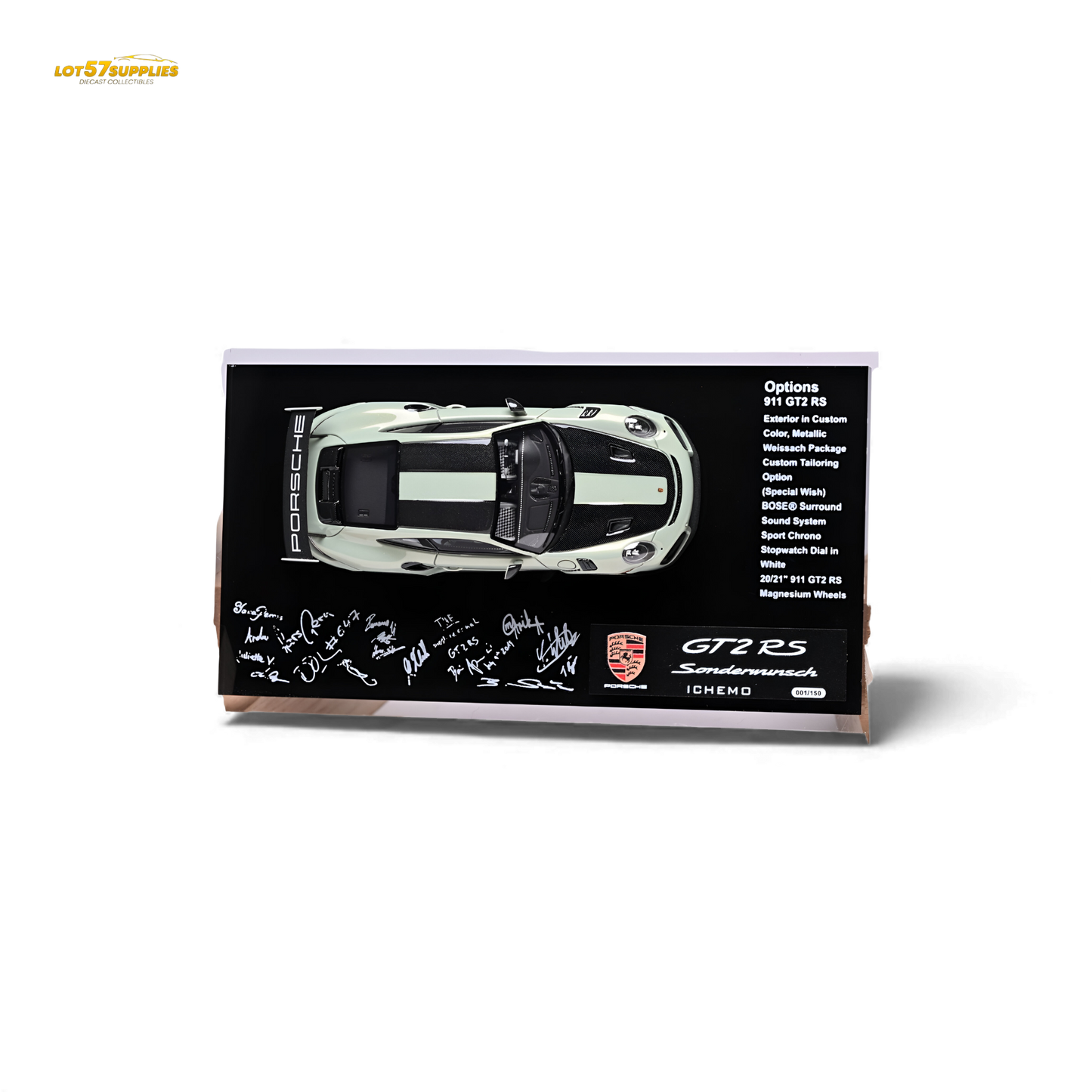 (Pre-Order) DMH Porsche 911 GT2 RS - Urban Bamboo 1:64 Limited to 150 Pcs