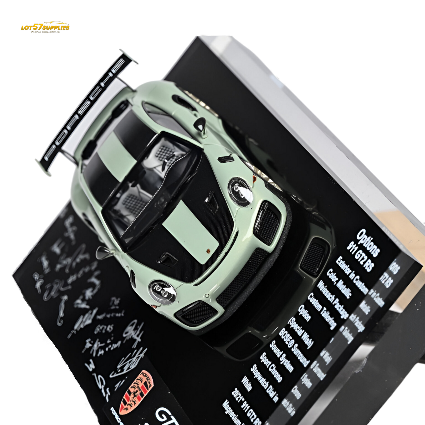 (Pre-Order) DMH Porsche 911 GT2 RS - Urban Bamboo 1:64 Limited to 150 Pcs