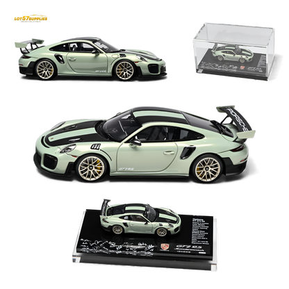 (Pre-Order) DMH Porsche 911 GT2 RS - Urban Bamboo 1:64 Limited to 150 Pcs