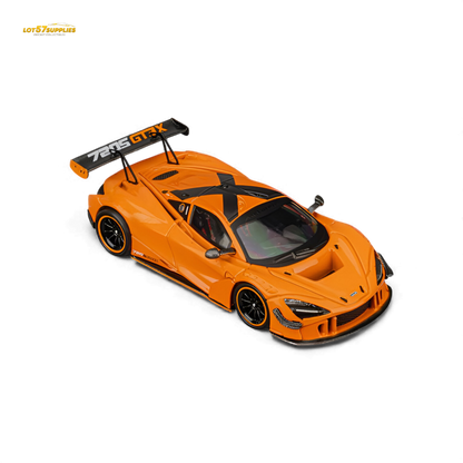 (Pre-Order) CM Model McLaren 720SGT3X - Papaya Orange 1:64