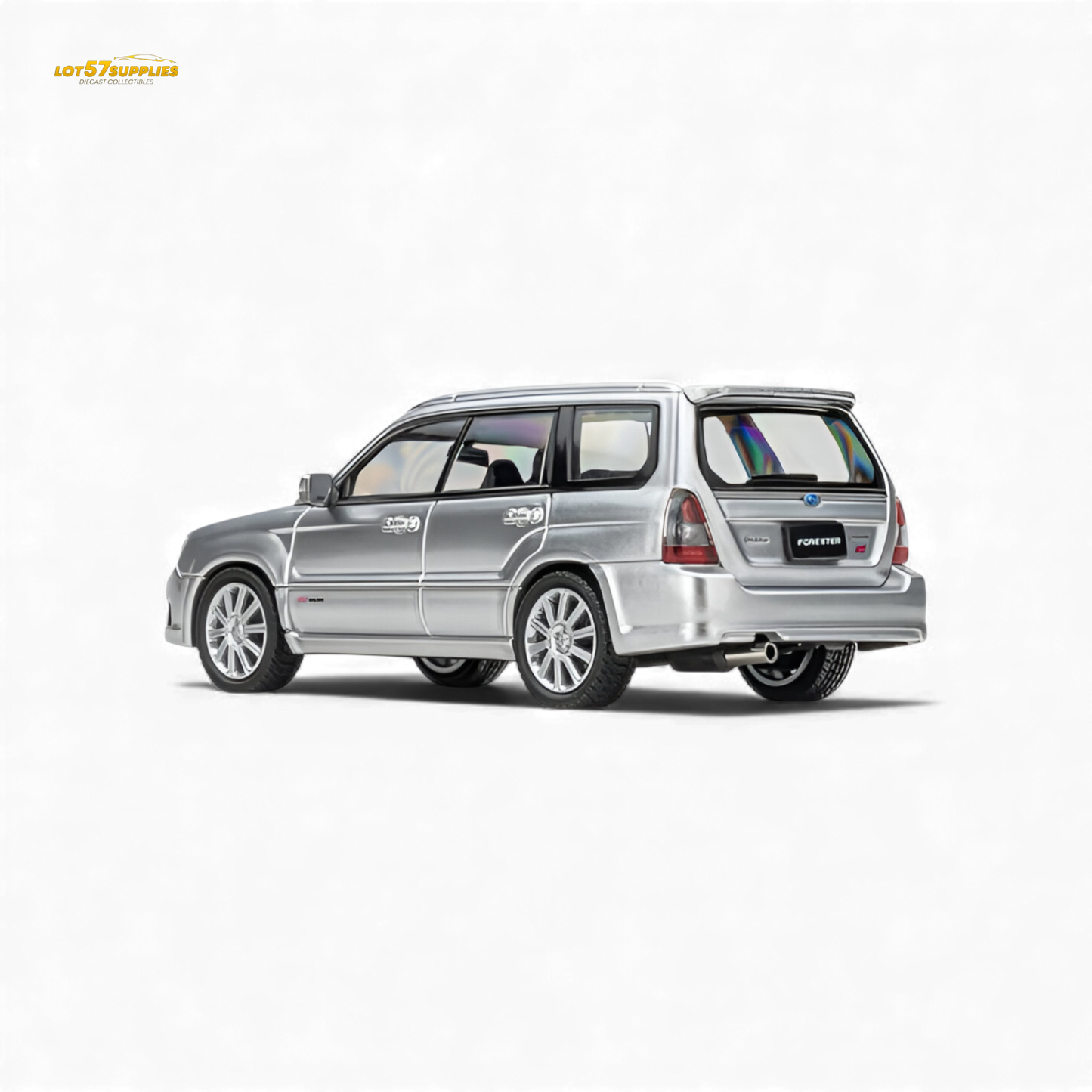 (Pre-Order) Fiberrun Subaru Forester - Silver 1:64