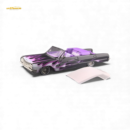 (Pre-Order) Fine Works64 Chevrolet Impala - Ghost Flame Luxury - 1:64