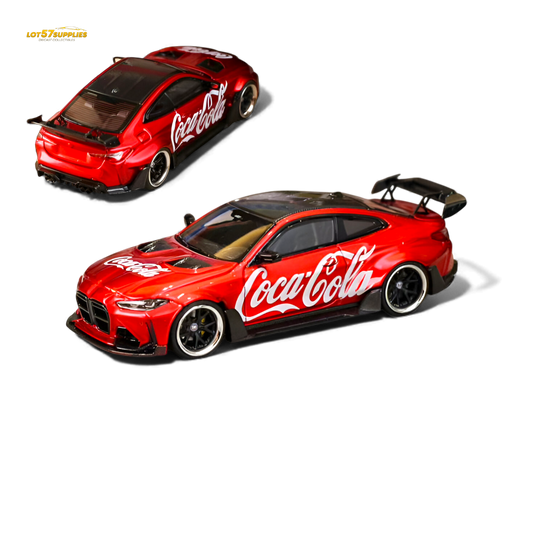 (Pre-Order) Ghost Player BMW G82 M4 Wide-Body Modified - Coca Cola 1:64
