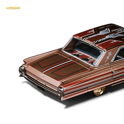 (Pre-Order) MK Miniatures Cadillac Diwei US West Coast Wind - Metallic Red Copper 1:64