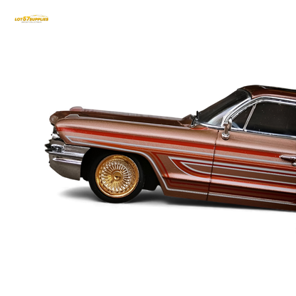 (Pre-Order) MK Miniatures Cadillac Diwei US West Coast Wind - Metallic Red Copper 1:64