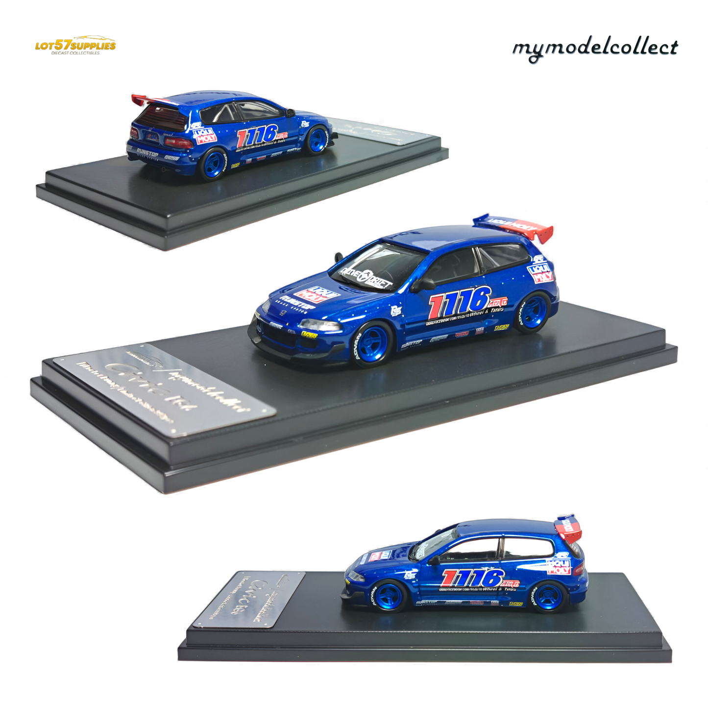 (Pre-Order) MC Civic EG6 Thailand Special Custom 1:64