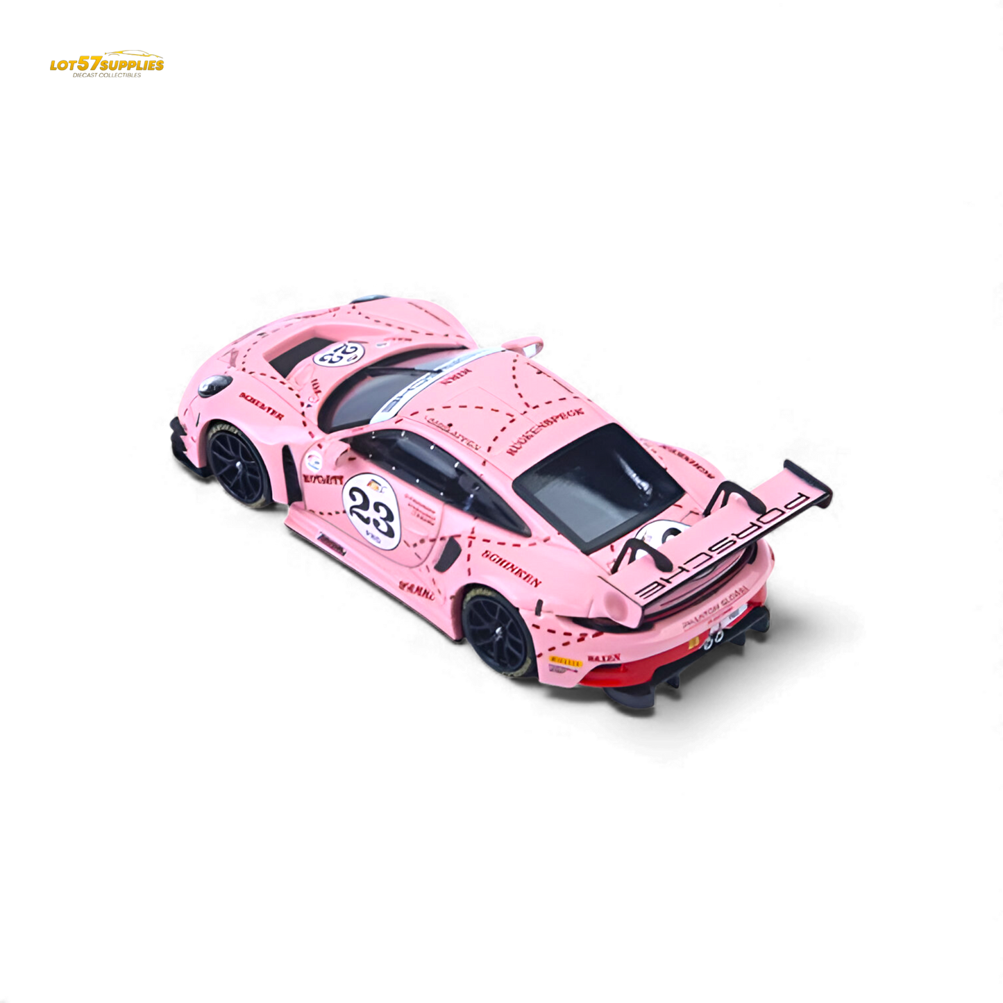 (Pre-Order) SR Porsche 911 GT3 R Pink Pig Livery 1:64