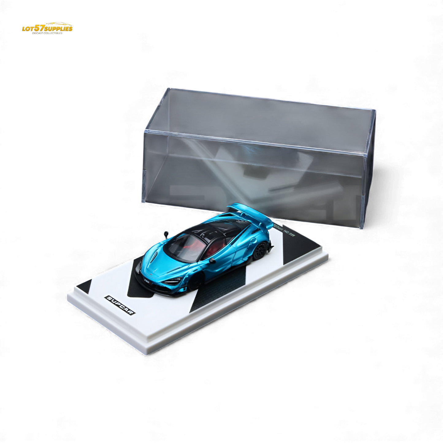 (Pre-Order) SC McLaren 720S Bright Blue 1:64