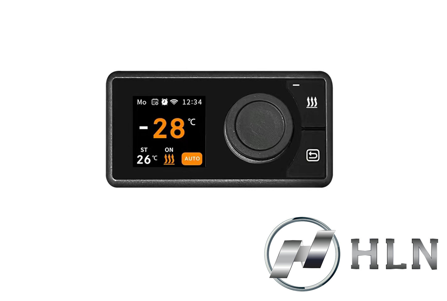 HLN Bluetooth 4kW PRO Air Diesel Heater 12v -40F, Vehicle Original Equipment; Installation Kits Included
