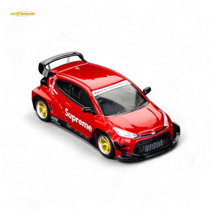ET Model x Fuji Toyota Yaris GR Pandem S u p r e m e  Livery 1:64