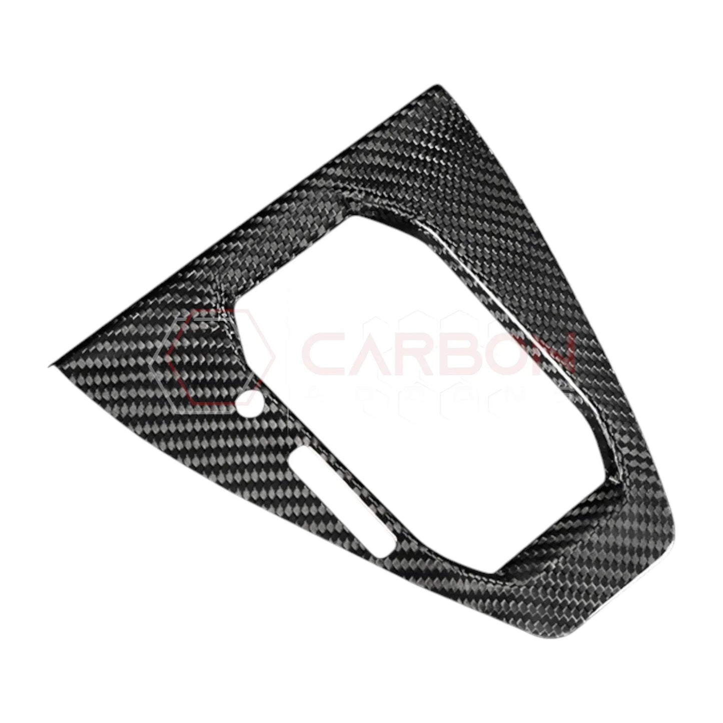 2024+ Mustang Hard Carbon Fiber Gear Shifter Trim Cover