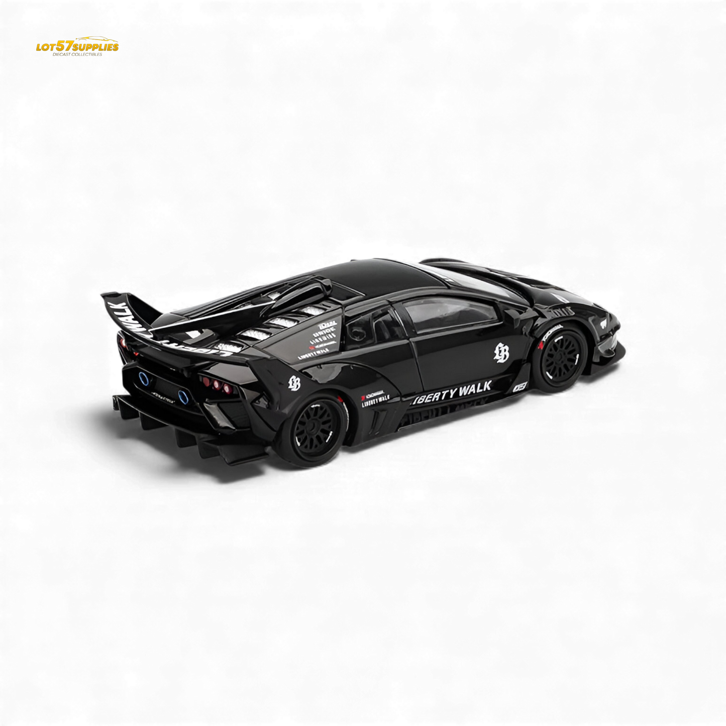 (Pre-Order) Mini GT Lamborghini Murcielago GT Evo Black 1:64