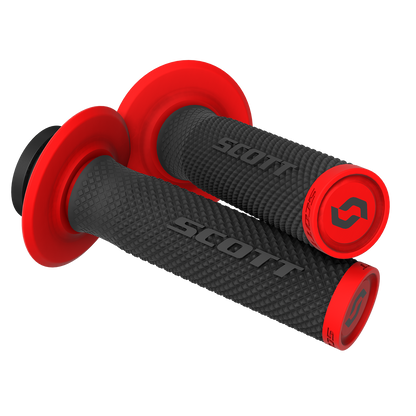 SCOTT Grips - SX II - Lock-On - Black/Red 292452-1042222