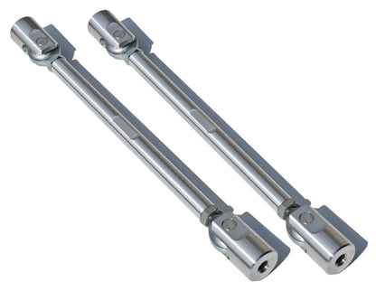 Adjustable Splitter Support Rods (PAIR) - SILVER