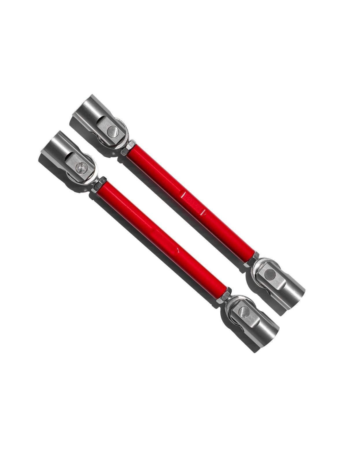 Adjustable Splitter Support Rods (PAIR) - RED