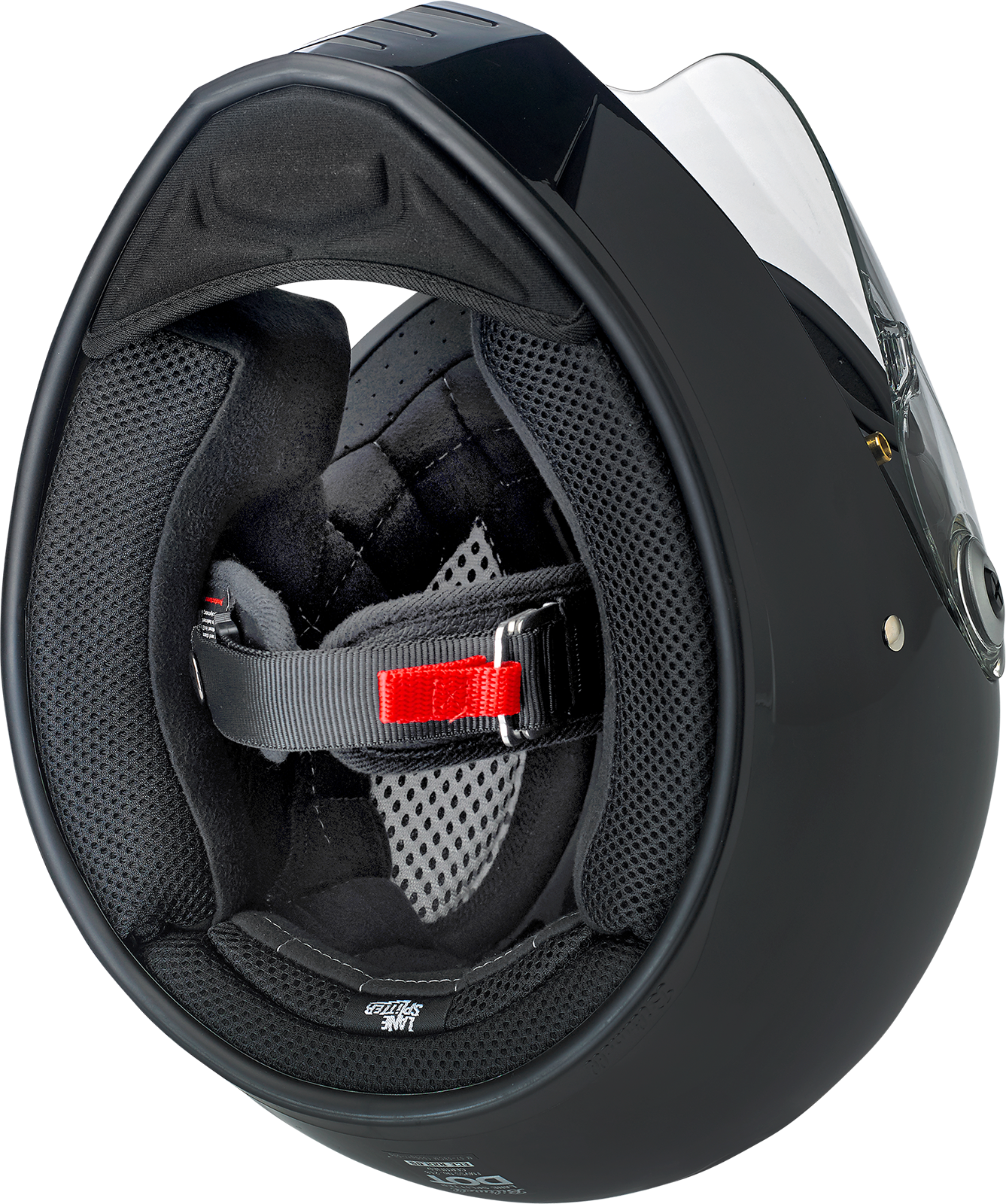 BILTWELL Lane Splitter Helmet - Gloss Black - 2XL 1004-101-106