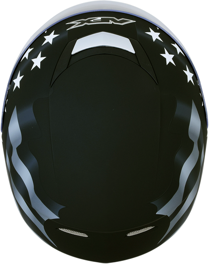 AFX FX-99 Helmet - Flag - Stealth - Large 0101-11358