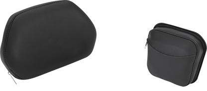 SHOW CHROME Quick-Detach Backrest - Black - Ryker '19-'21 41-405