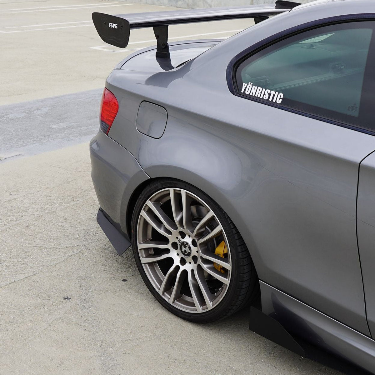 BMW 128i / 135i (2007-2013) E82 Aluminum Side Skirt Extensions V1 & V2