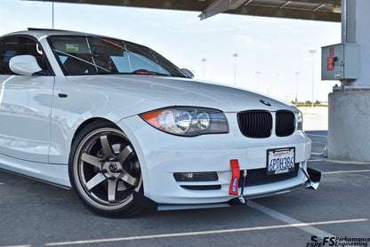 BMW 128i (2007-2013) E82 Front Splitter for M-Tech (M Sport Package) Front Bumper