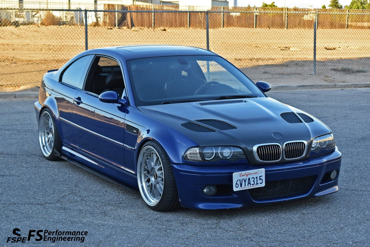 BMW E46 M3 (2000-2006) Side Skirt Extensions V1