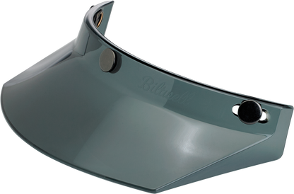BILTWELL Moto 3-Snap Visor - Smoke 2002-102