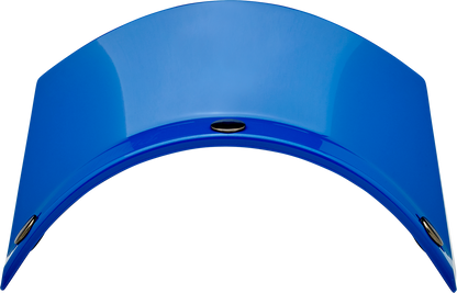 BILTWELL Moto 3-Snap Visor - Blue 2002-564