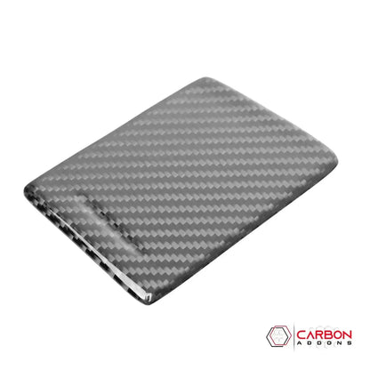 C7 Corvette 2014-2019 Carbon Fiber Center Console Ashtray Cover