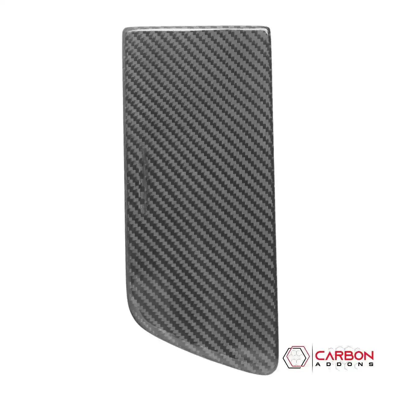 C7 Corvette 2014-2019 Carbon Fiber Center Console Storage Compartment Cover