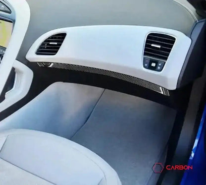 C7 Corvette 2014-2019 Carbon Fiber Glove Box Trim Overlay