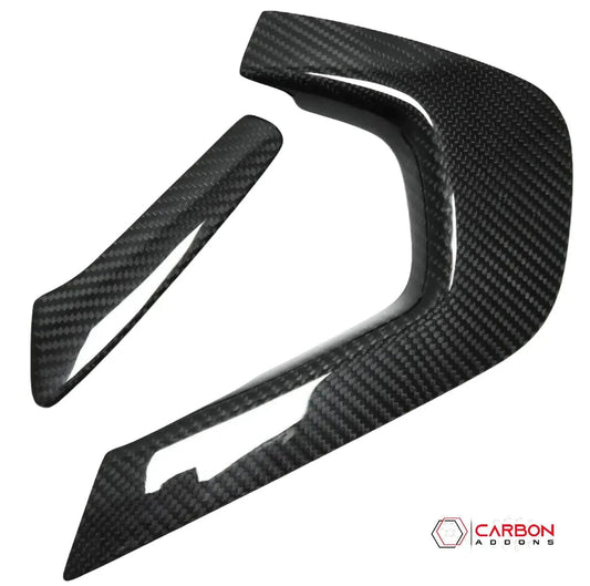 C7 Corvette 2014-2019 Carbon Fiber Center Console Handle Trim Covers