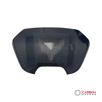 C8 2020+ Chevy Corvette Waterfall Speaker Trim Carbon Fiber Cover with Corvette Logo