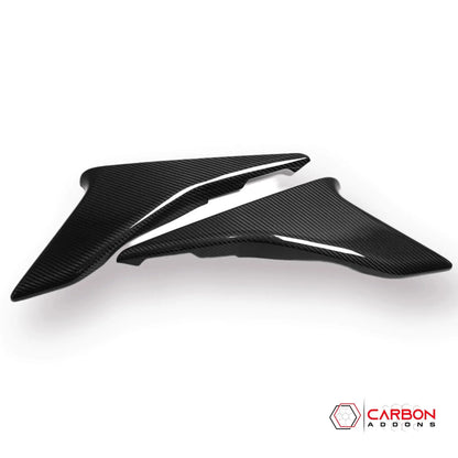 C8 Corvette 2020+ Real Carbon Fiber Lower Door Panel Trim Cover