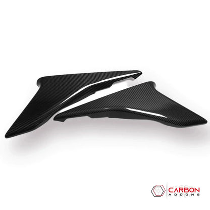 C8 Corvette Real Carbon Fiber Lower Door Panel Trim Covers | Interior Upgrade (2020–2026)