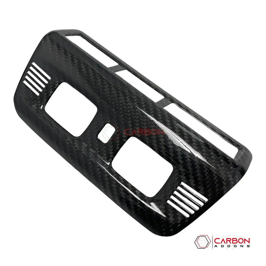C8 Corvette Real Carbon Fiber Overhead Dome Light Trim Cover | InteriorUpgrade (2020–2026)