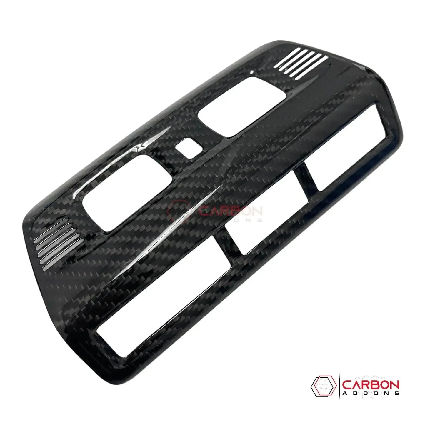 C8 Corvette Real Carbon Fiber Overhead Dome Light Trim Cover | InteriorUpgrade (2020–2026)