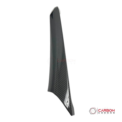 C8 Corvette Real Carbon Fiber Upper Right Center Console Cover (Passenger Side) | Interior Upgrade (2020–2025)