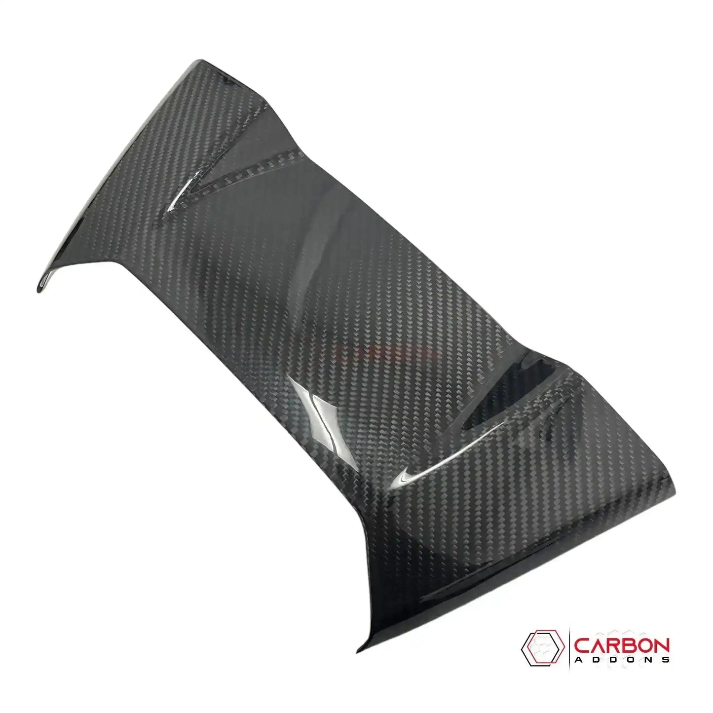 C8 Corvette Real Carbon Fiber Waterfall Speaker Upper Trim Cover | Interior Upgrade (2020–2026)