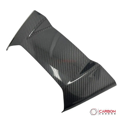 C8 Corvette Real Carbon Fiber Waterfall Speaker Upper Trim Cover | Interior Upgrade (2020–2026)