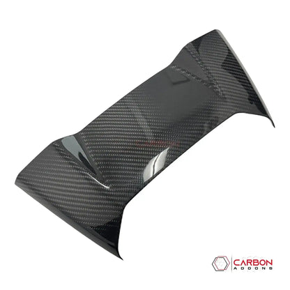 C8 Corvette Real Carbon Fiber Waterfall Speaker Upper Trim Cover | Interior Upgrade (2020–2026)