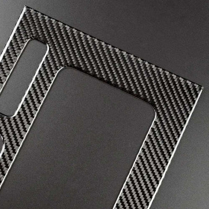 Carbon Fiber Center Console Trim Interior Overlay For Mustang 2010-2014