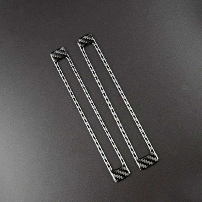 Carbon Fiber Center Console Trim Interior Overlay For Mustang 2010-2014