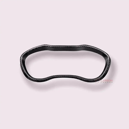 Carbon Fiber Gauge Cluster Trim Cover For 2015-2023 Dodge Challenger