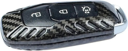 Carbon Fiber Key Fob Cover for 2015-2017 Mustang