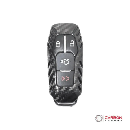 Carbon Fiber Key Fob Cover for 2015-2017 Mustang