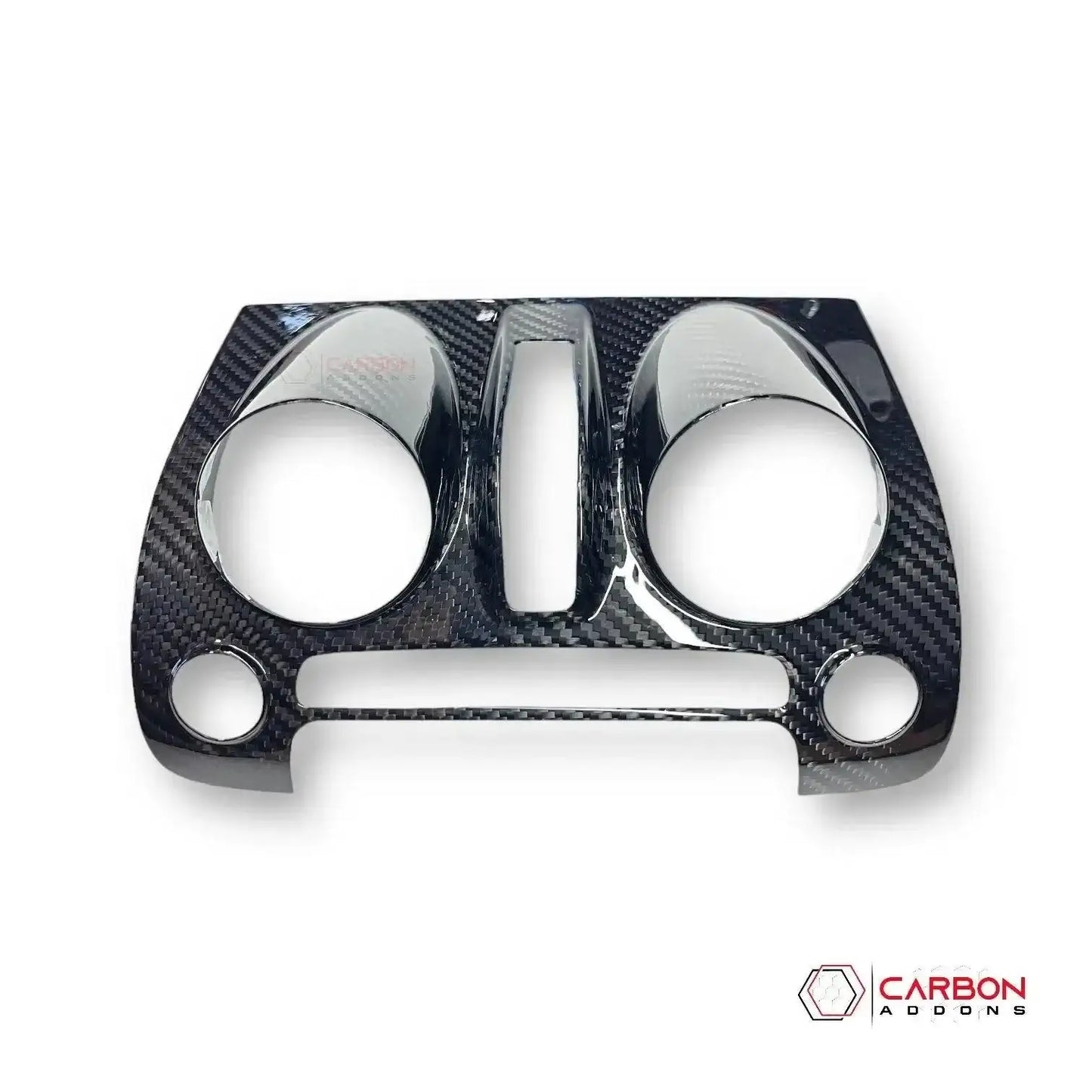 Carbon Fiber Multimedia Radio Trim Cover for 2010-2015 Chevy Camaro
