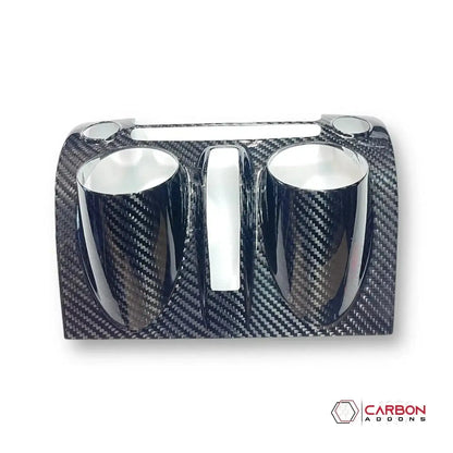 Carbon Fiber Multimedia Radio Trim Cover for 2010-2015 Chevy Camaro