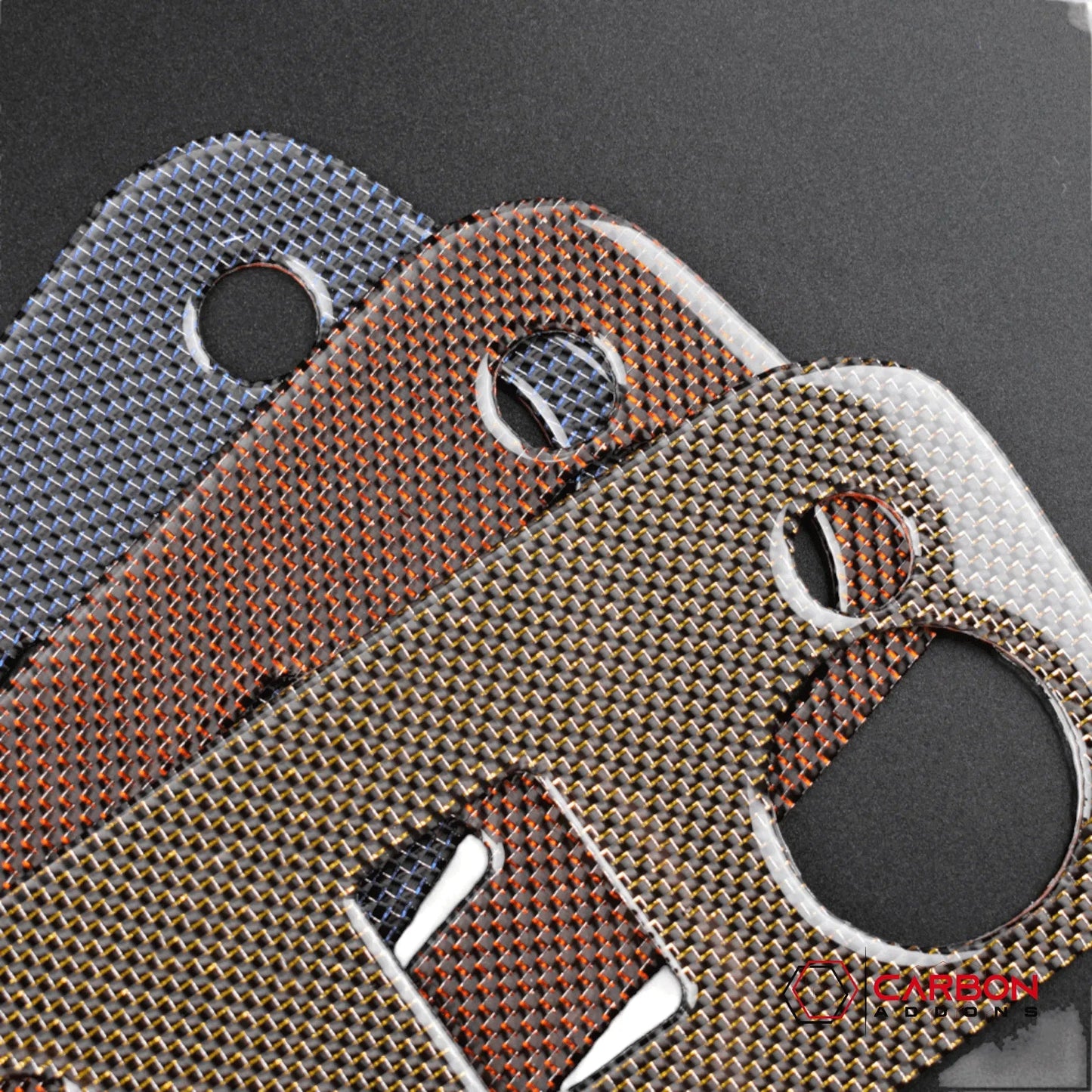 Carbon Fiber Overhead Dome Light Trim Overlay for Mustang 2015-2023